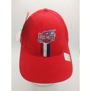 Houston Rockets Vintage 90's Logo Athletic NBA Adjustable Snapback Cap Hat - NWT